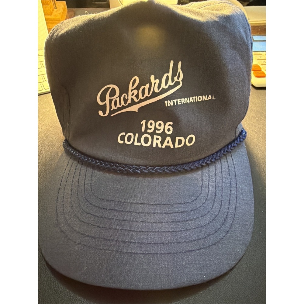 Vintage Packards International Motor Car Club Colorado Regional Meetup 1996 Hat